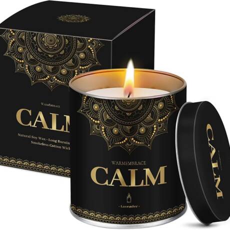 Set de 4 Velas Aromáticas WarmEmbrace para Meditación